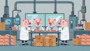 Экспорт российской свинины может составить 230 тысяч тонн в 2023 году