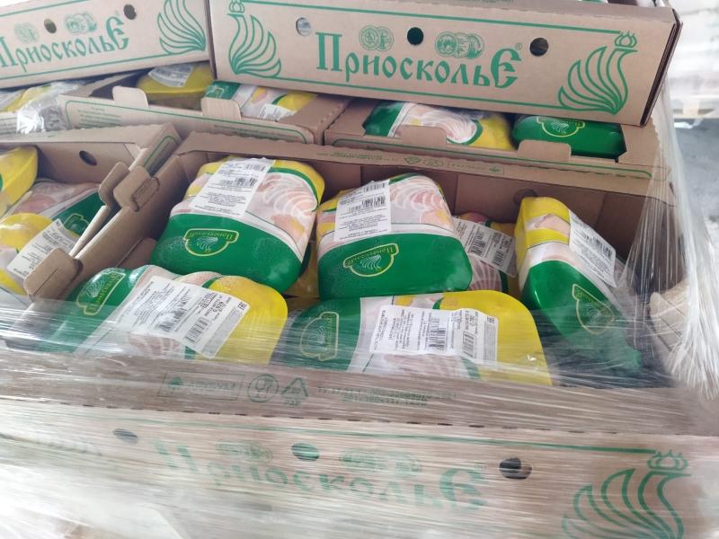 Замороженная куриная голень на подложке ПРИОСКОЛЬЕ купить оптом дёшево по низкой цене производителя