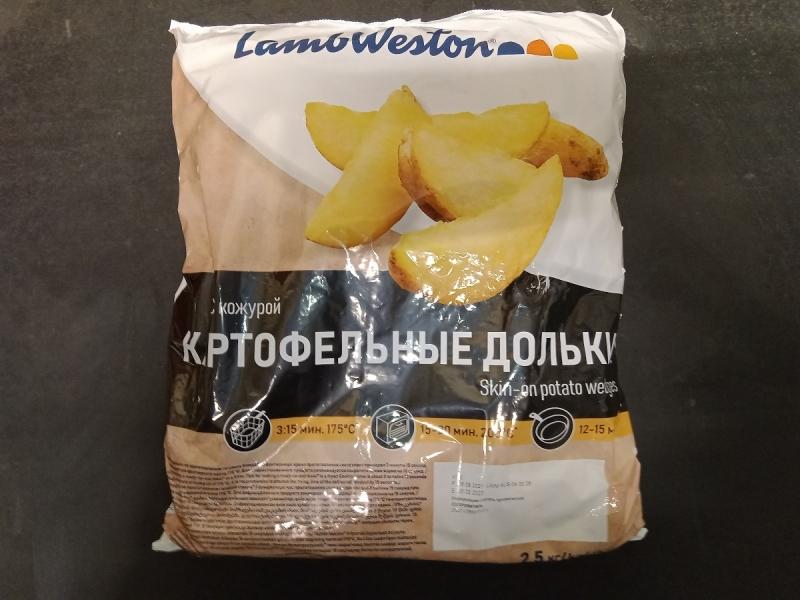 Замороженные картофельные дольки с кожурой без специй от производителя «Lamb Weston» Art. W12