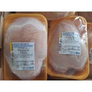 Замороженная куриная Грудка ЦБ в лотке «СИТНО» купить оптом в Москве по ценам производителя