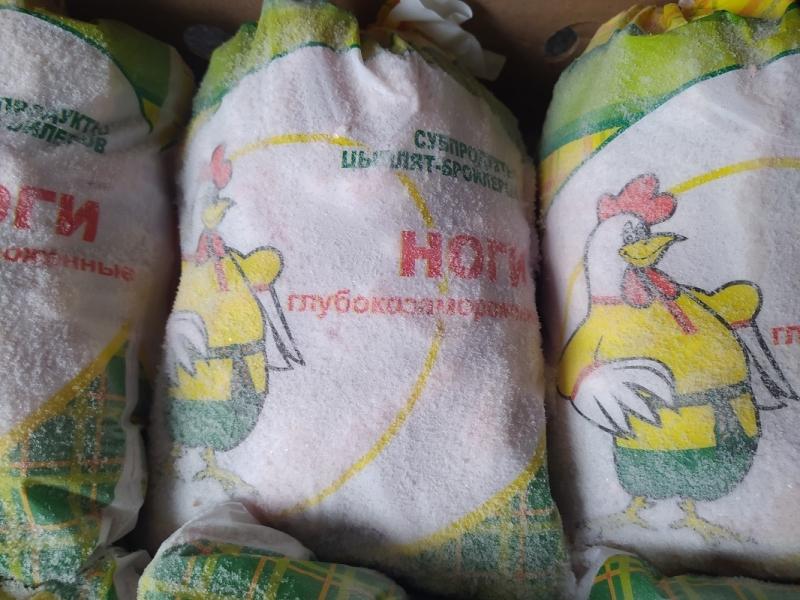 Замороженные куриные лапы цыпленка-бройлера «СИТНО» купить оптом в Москве по ценам производителя