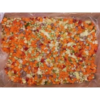 Овощная смесь гарнир с красной фасолью замороженная купить дёшево мелким оптом по цене производителя