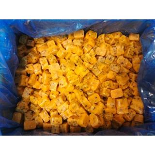 Маракуйя кубик с косточкой замороженная от производителя из Китая купить дёшево оптом по низкой цене