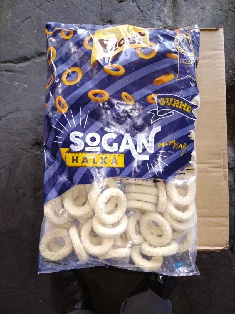 Замороженные луковые кольца от производителя из Турции купить оптом в Москве по выгодной цене