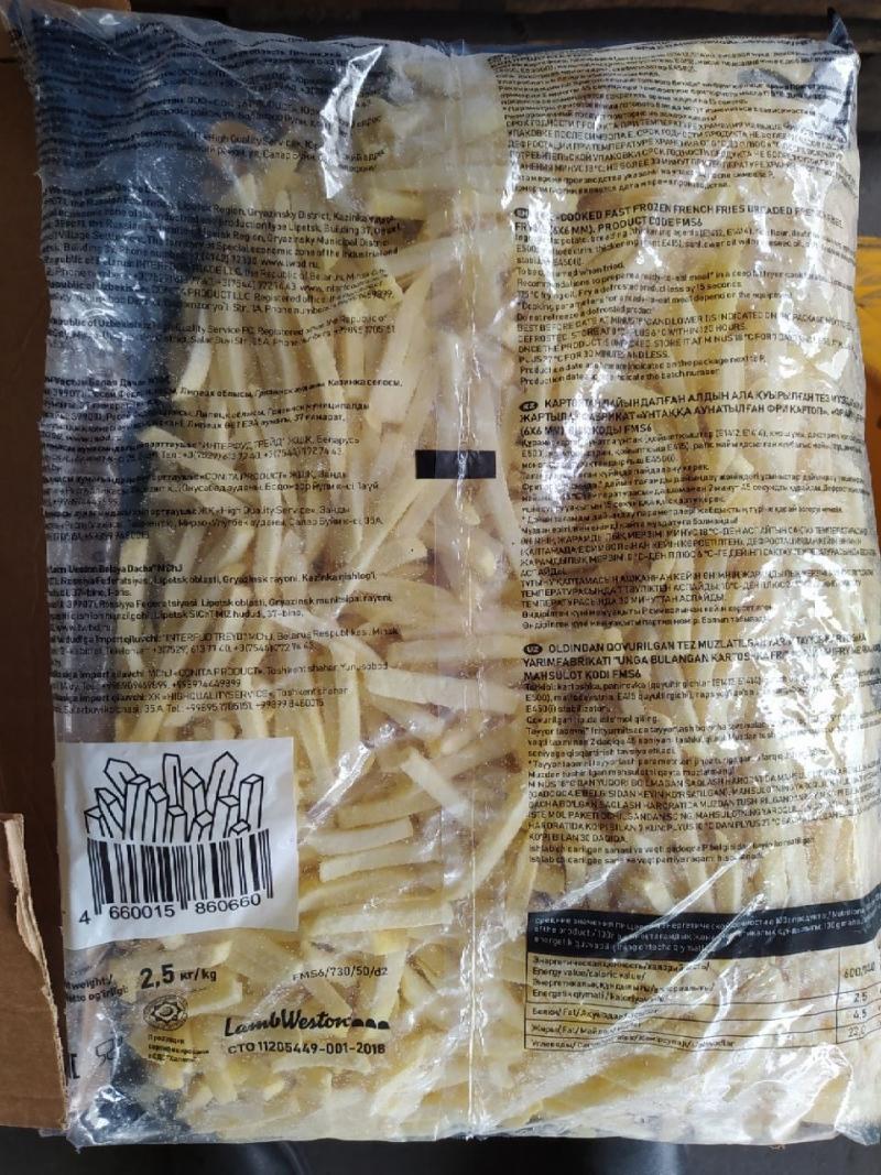 Картофель фри зам в панировке 6х6 мм «FRY ME» купить крупным и мелким оптом по цене производителя