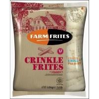 Картофель фри Волнистый, качества А, Art.(279.012), 5 х 2500 g - фото - 1