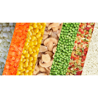 Замороженные овощи для жарки с шампиньонами от производителя Россия купить оптом по выгодной цене