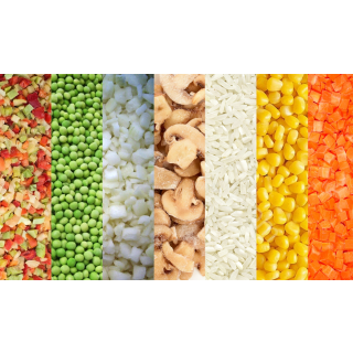 Замороженные овощи для жарки с шампиньонами от производителя Россия купить оптом по выгодной цене