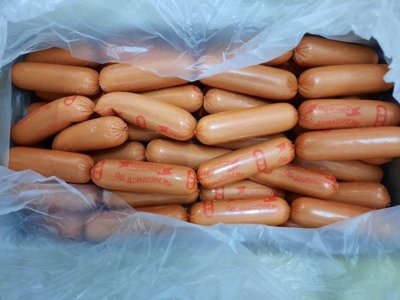 Замороженные Сардельки «По-домашнему» купить оптом в Москве недорого по цене производителя ООО «СКМ»