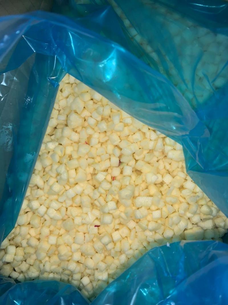 Яблоко кубик замороженные фрукты от производителя из Китая купить мелким оптом по выгодной цене