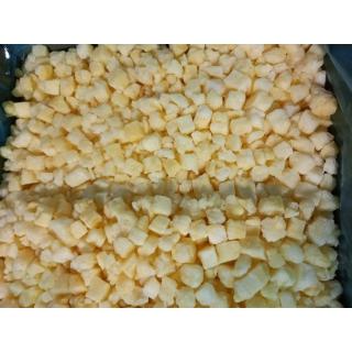 Ананас кубик замороженный от производителя из Китая купить дёшево мелким оптом по выгодной цене