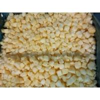 Ананас кубик замороженный от производителя из Китая купить дёшево мелким оптом по выгодной цене