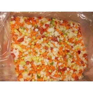 Лечо смесь овощная замороженная купить дёшево мелким оптом в Москве по цене производителя из России