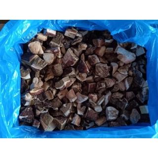 Грибы белые резаные кубиками замороженные купить мелким оптом дёшево по низкой цене производителя