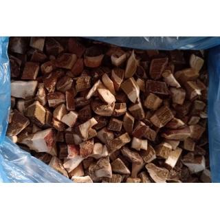Грибы белые резаные кубиками замороженные купить мелким оптом дёшево по низкой цене производителя