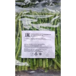 Спаржа зелёная замороженная купить мелким оптом в Москве по низкой цене от производителя из Китая