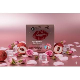 Леденцы без сахара «KISS DELICE» - Нежная Роза, Личи и Мята - 50 гр - купить оптом по низкой цене