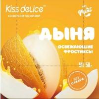 Леденцы без сахара «KISS DELICE» со вкусом - Освежающая Дыня - 50 гр - купить оптом по низкой цене