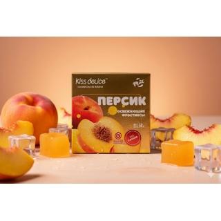 Леденцы без сахара «KISS DELICE» со вкусом – Освежающий Персик - 50 гр - купить оптом по низкой цене