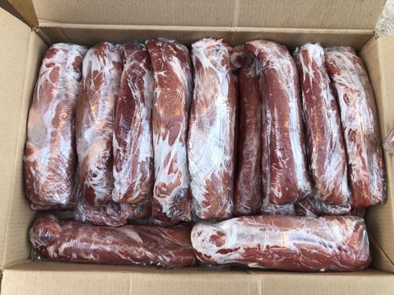 Замороженная свиная вырезка ГОСТ 31778-2012 купить оптом в Москве по ценам производителя 